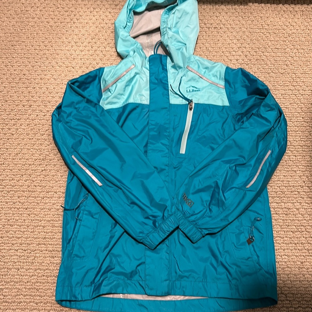 Girls L.L. Bean rain jacket